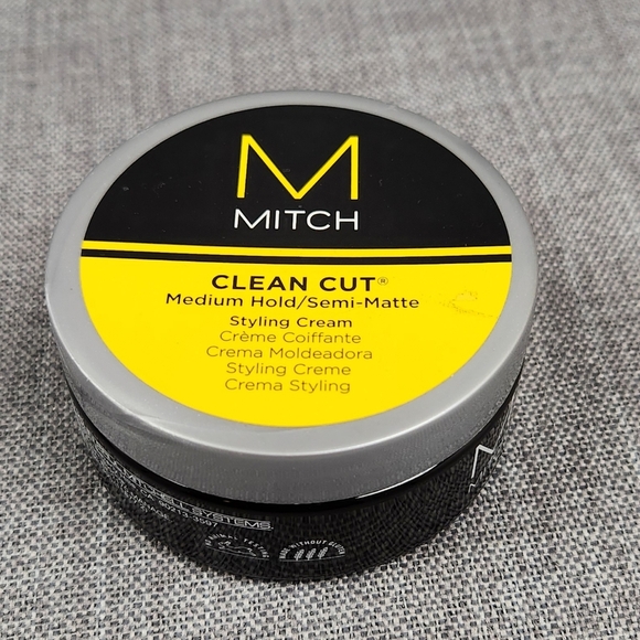 Mitch Clean Cut Medium Hold/Semi-Matte Styling Cream, 3-oz., - Picture 1 of 5